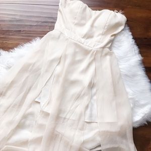 Lulu’s Strapless Maxi Dress